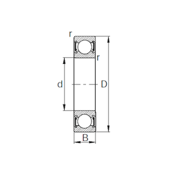 Bearing 6838-2RZ images