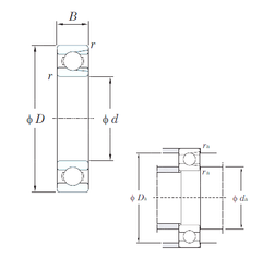 Bearing M6205 images