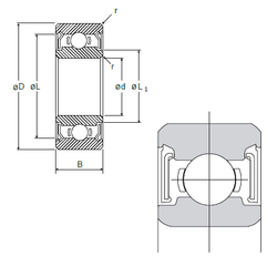 Bearing L-1360SS images