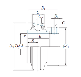 Bearing NA211-32 images