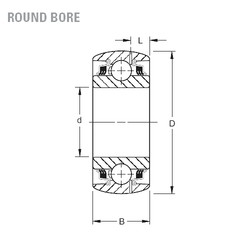 Bearing GW209PPB4 images