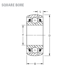 Bearing GW214PPB4 images