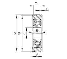 Bearing BE25 images