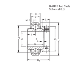 Bearing G1100KRRB images