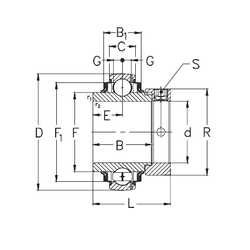 Bearing GE50-KRRB images