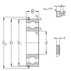 Bearing 6217-Z-N images