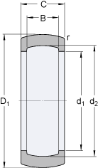 Bearing RIS 206 A images