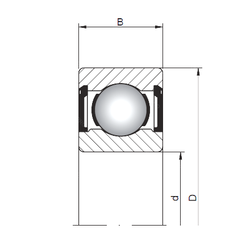 Bearing 60/1,5 ZZ images