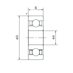 Bearing 6219T images
