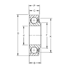 Bearing 203KR2 images