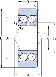 Bearing 305701 C-2RS1 images