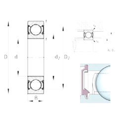 Bearing 6000-C-2BRS images