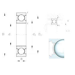Bearing 6206-C images