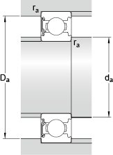 Bearing 6005-RSL images