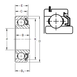 Bearing 205KLG2 images