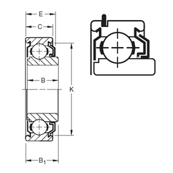 Bearing 201KLDG3 images