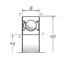 Bearing 6201T1XZZ images