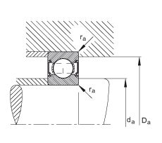 Bearing 6204-C-2HRS images