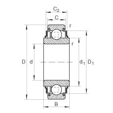 Bearing 202-KRR images