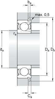 Bearing 207-2ZNR images