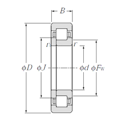 Bearing NUPU322 images