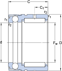 Bearing NX 12 Z images