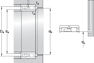 Bearing NNU 4921 B/SPW33 images