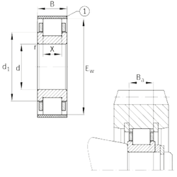 Bearing RN317-E-MPBX images