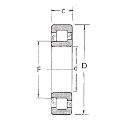 Bearing NJ2320 images