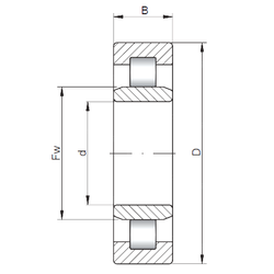 Bearing NU1064 images