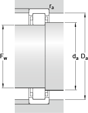 Bearing RNU 308 ECJ images