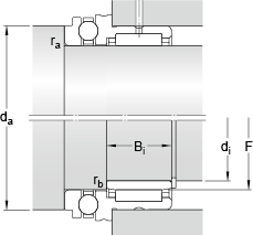 Bearing NKX 50 images