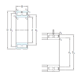 Bearing NNCF4860CV images