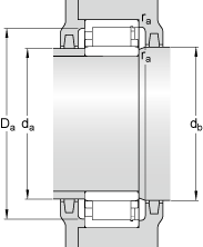 Bearing NUH 2240 ECMH images