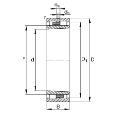 Bearing NNU4940-S-K-M-SP images