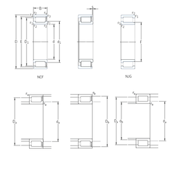 Bearing NCF28/950V images