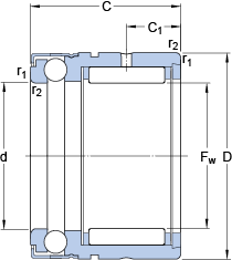 Bearing NX 7 ZTN images