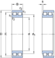 Bearing NN 3022 TN9/SP images