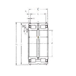 Bearing SL04-5022NR images