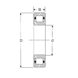 Bearing NUP 2307 images