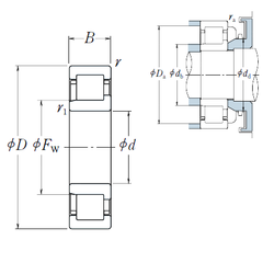 Bearing NJ 312 images