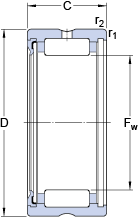 Bearing RNA 4901 RS images