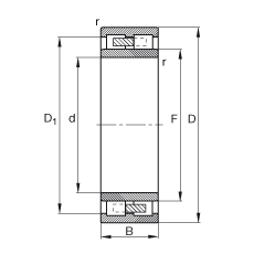 Bearing NNU4192-M images