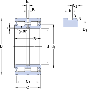 Bearing NNF 5013 ADB-2LSV images