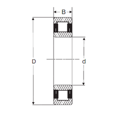 Bearing NU 2217 images