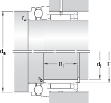 Bearing NKX 10 TN images
