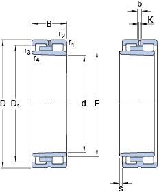 Bearing NNU 49/670 BK/SPW33X images