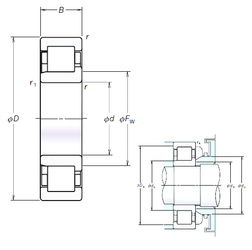 Bearing NJ2340EM images