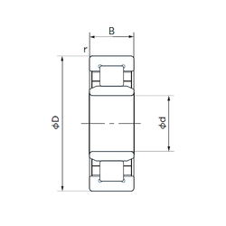 Bearing NU316TSL images