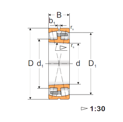 Bearing 24034 K30MBW33 images